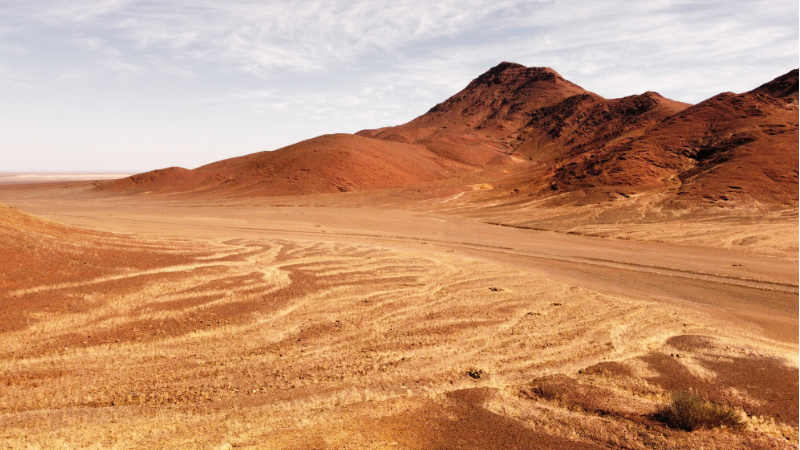 Mountain in Namib desert